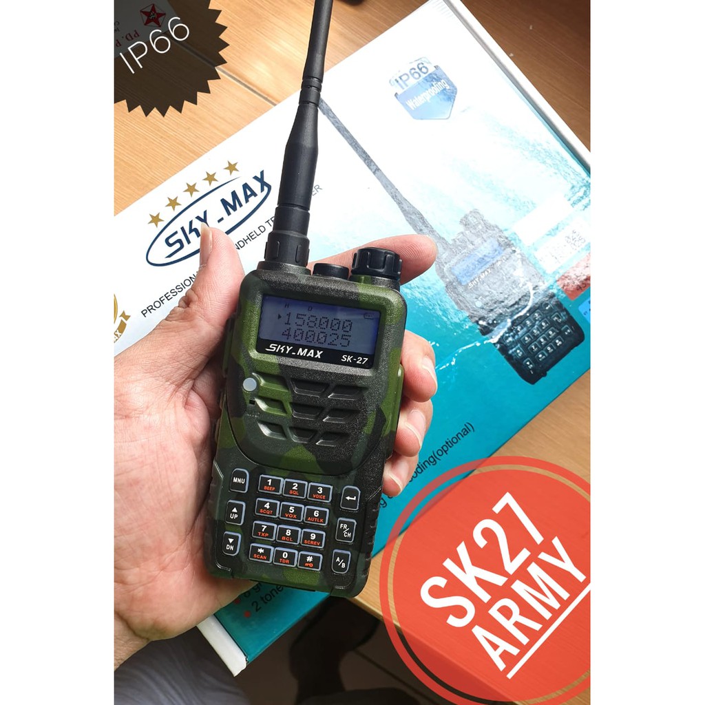 Jual HT SKYMAX SK27 TWO WAY RADIO BAGUS Shopee Indonesia