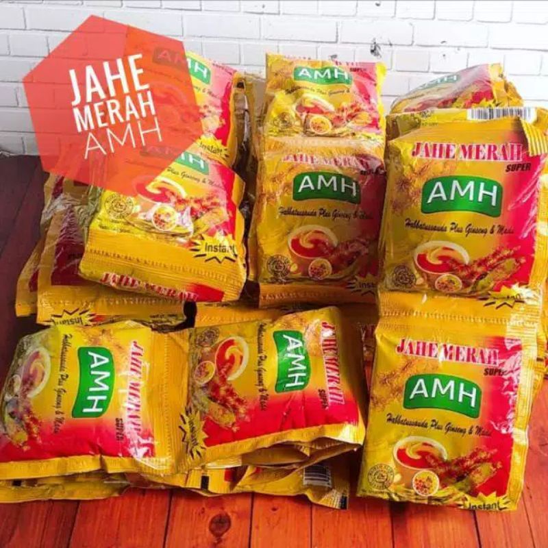 Jual Amh Jahe Merah Super Renteng Shopee Indonesia