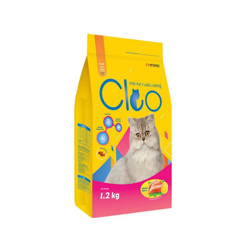 Jual Makanan Kucing Cleo Adult Salmon Kg Shopee Indonesia