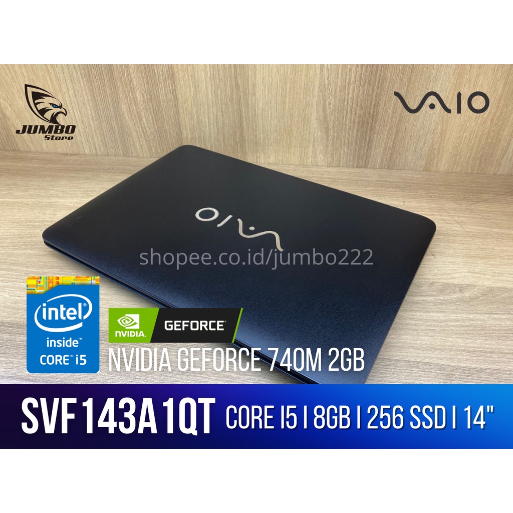 Jual Laptop Sony Vaio Svf A Qt Core I Th Gen Gb Ram Gb Ssd