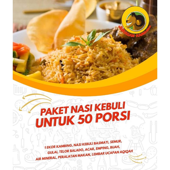 Jual Paket Nasi Kebuli Untuk Porsi Shopee Indonesia