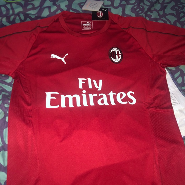 Jual Jersey Training Ac Milan Original Shopee Indonesia