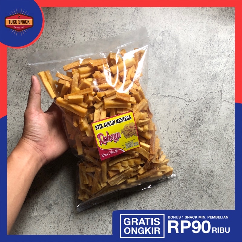 Jual Keripik Stik Sukun Rahayu Kg Snack Kiloan Murah Makanan Ringan