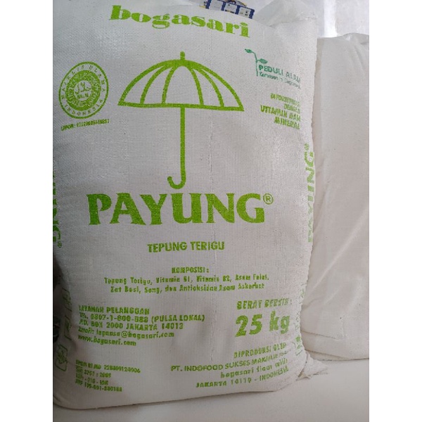 Jual TERIGU PAYUNG 25 KG BOGASARI Shopee Indonesia