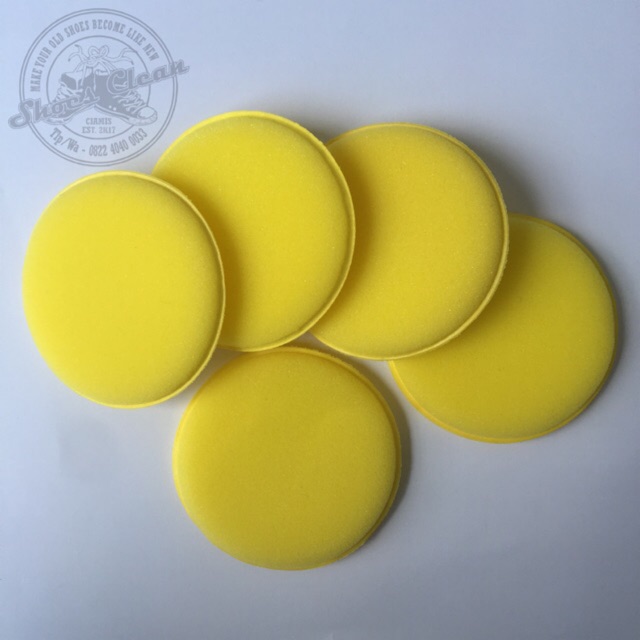 Jual Sponge Applicator Pad Busa Wax Busa Poles Polish Leather