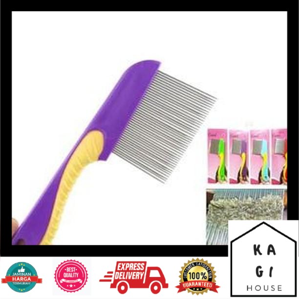 Jual Sisir Serit Kutu Besi With Handle Serit Gagang Stainless Import