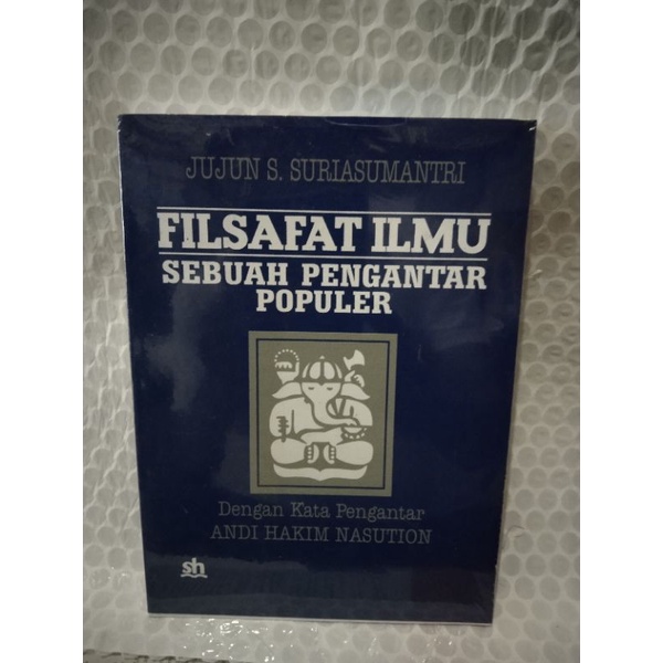 Jual Filsafat Ilmu Sebuah Pengantar Populer Shopee Indonesia