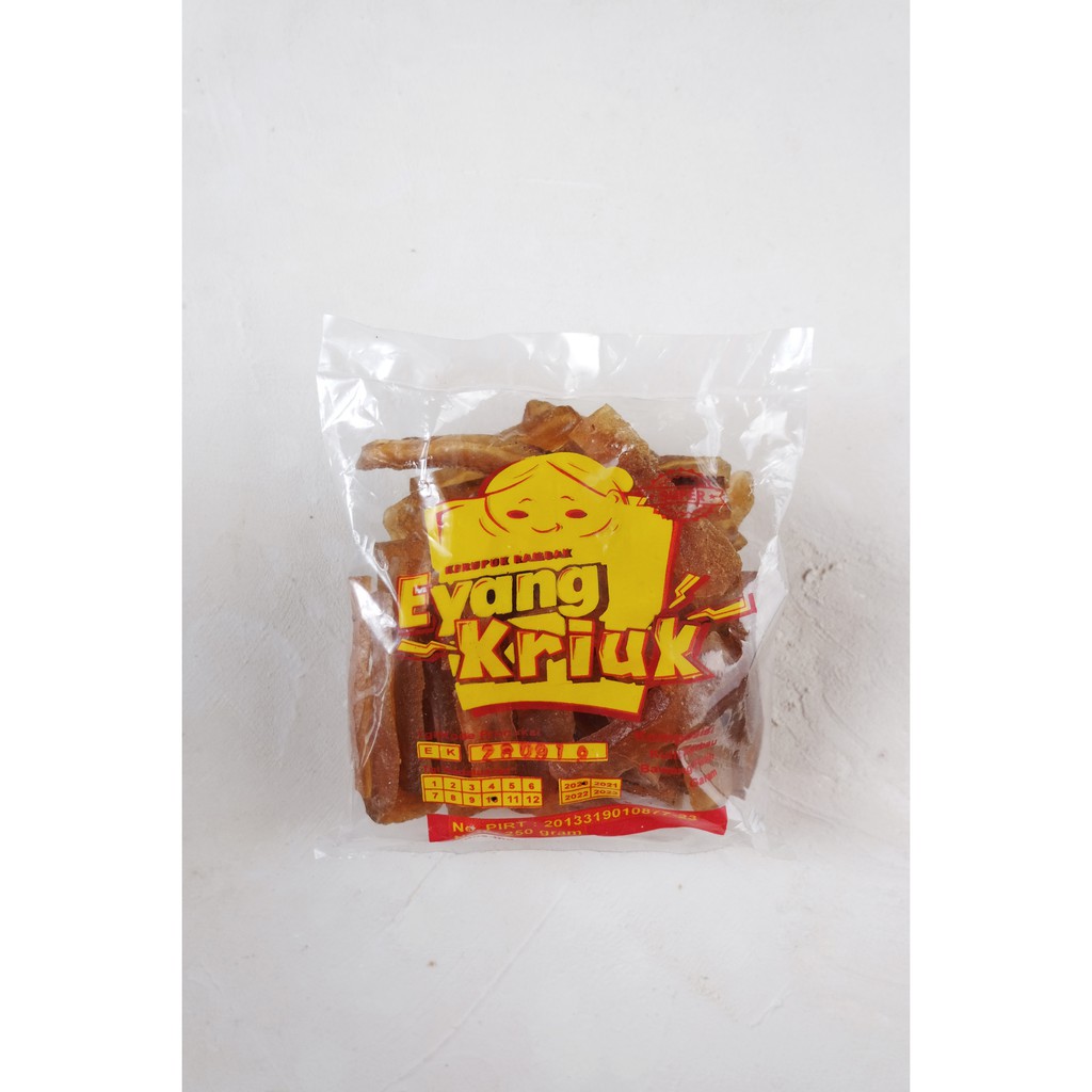 Jual Krupuk Rambak Kulit Kerbau Eyang Kriuk SUPER Shopee Indonesia