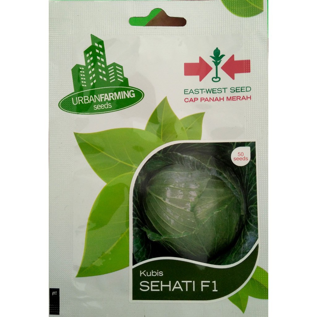 Jual Benih Kubis Kol Sehati Cap Panah Merah Urban Farming Seed Original