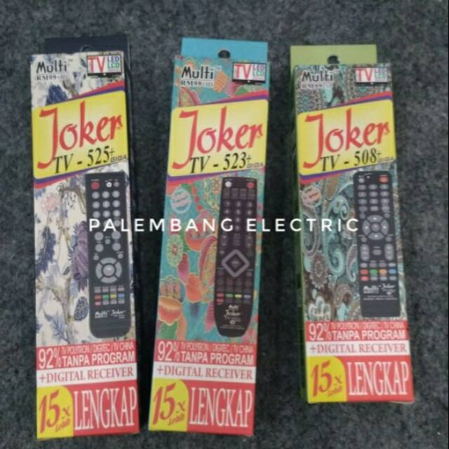 Remot Remote Tv Joker Multifungsi Multi Fungsi Shopee Indonesia