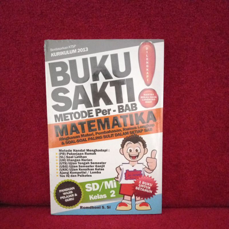 Jual Buku Bimbel Buku Sakti Metode Per BAB Matematika SD Mi Kelas 2