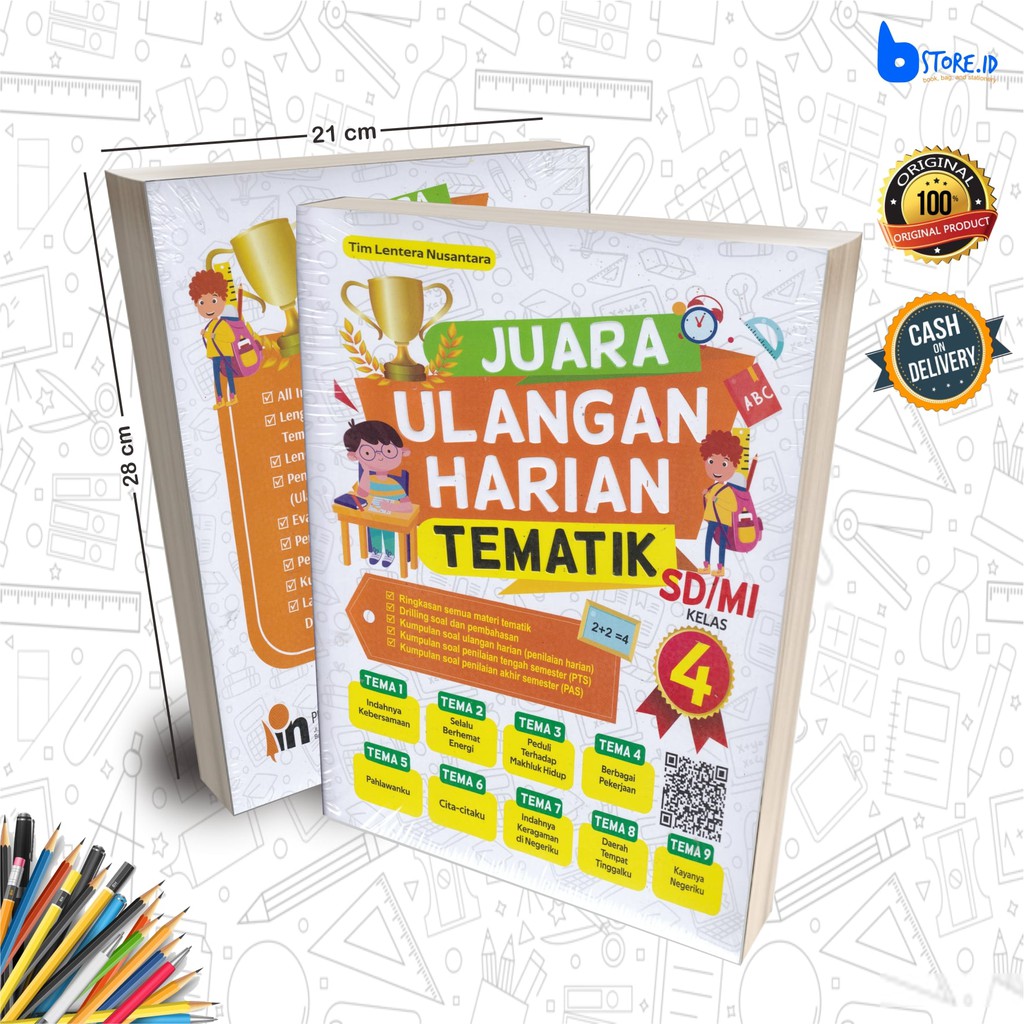 Jual Buku Juara Ulangan Harian Tematik Kelas Sd Mi Shopee Indonesia