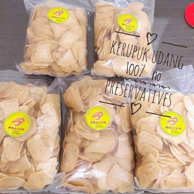 Jual Krupuk Udang Obasan Shopee Indonesia