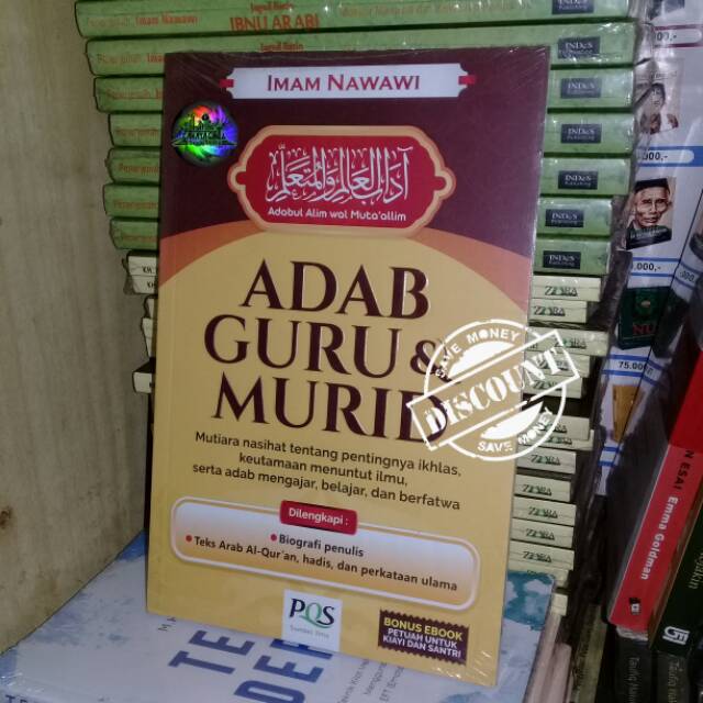 Jual Adab Guru Dan Murid Adabul Alim Wal Mutaallim Imam Nawawi