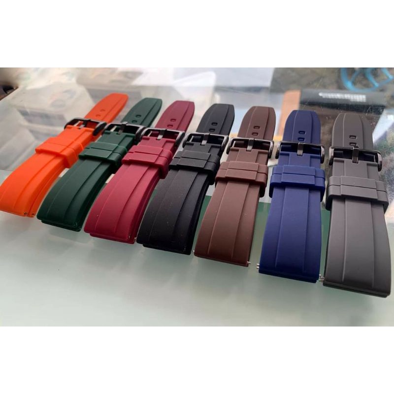 Jual Strap Tali Karet Smartwatch Rubber Universal Tali Jam Tangan