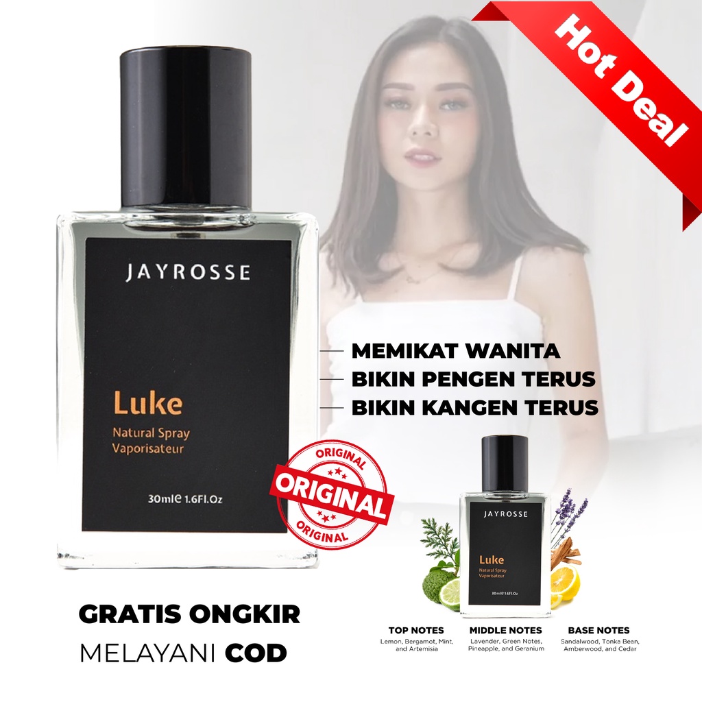 Jual Jayrosse Parfum Luke Parfum Pria Original 30 Ml Inspired Perfume