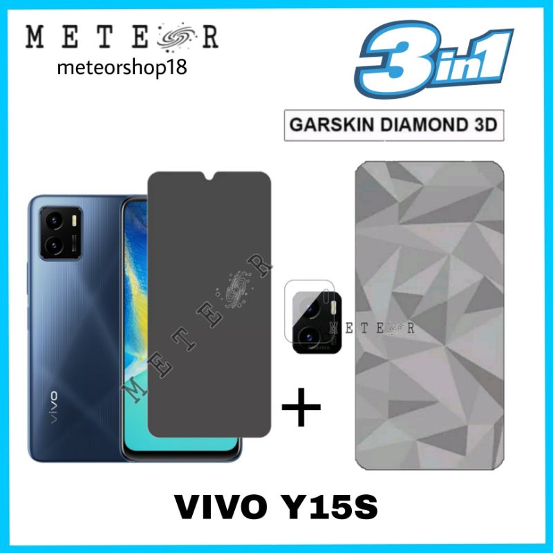 Jual Vivo Y S Anti Gores Tempered Glass Garskin Hydrogel Front Back