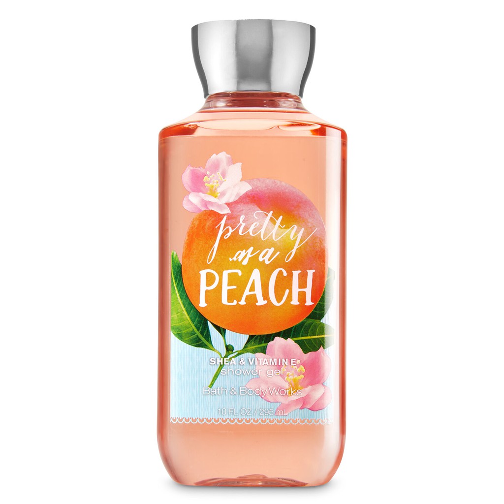 Jual BATH BODY WORKS BBW PRETTY AS A PEACH SHOWER GEL 295ML Shopee