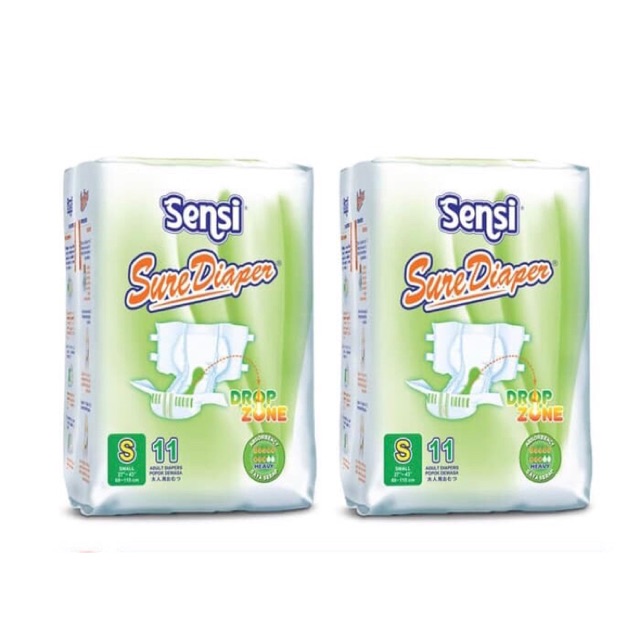 Jual Sensi Adult Sure Diaper S Pack Isi Pcs Popok Perekat