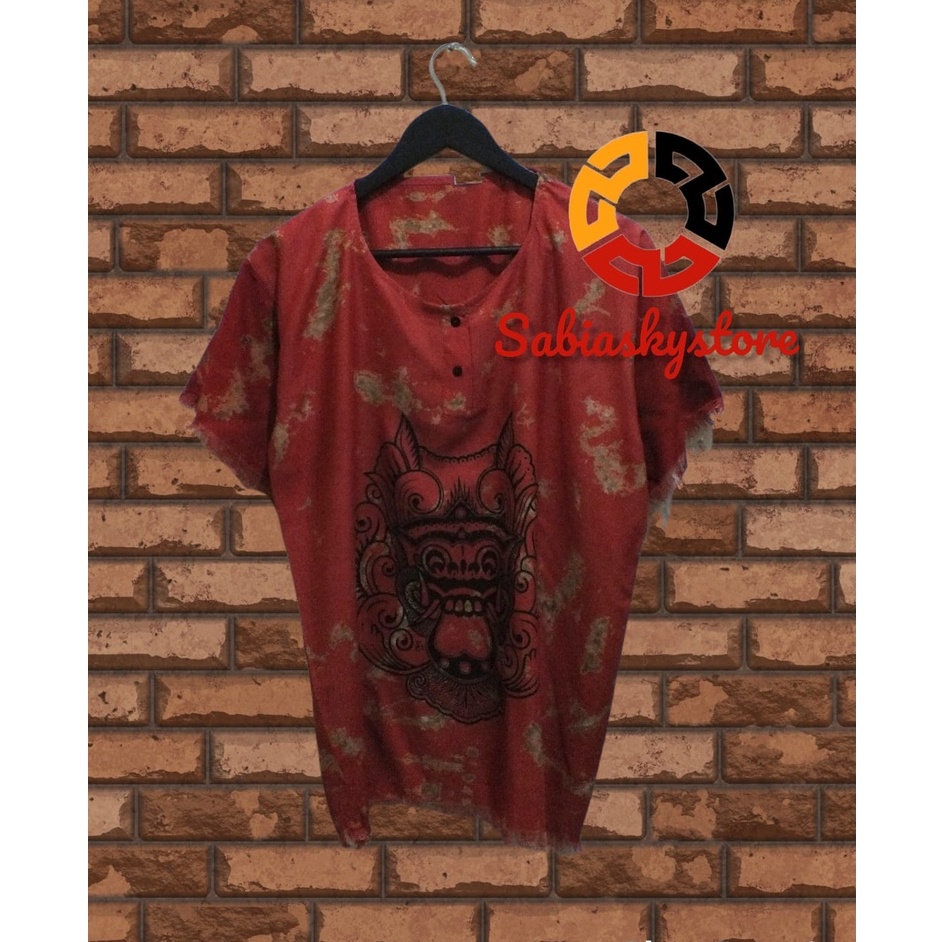 Jual Baju Kaos Barong Bercak Kriwil Bali Baju Pantai Pria Dan Wanita