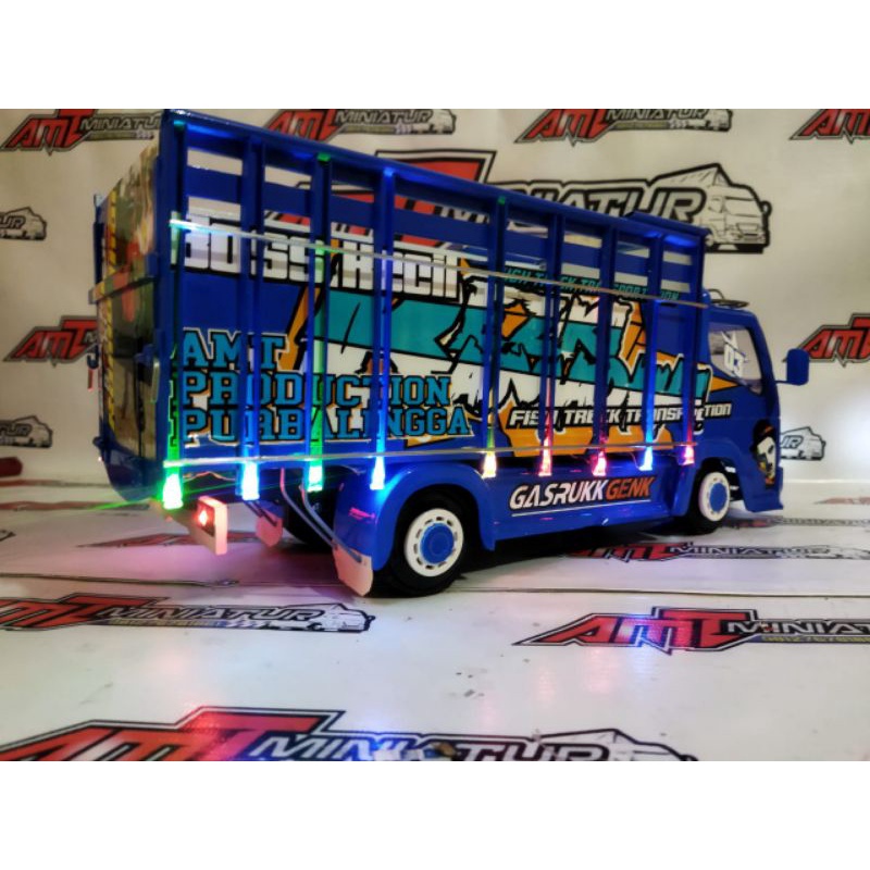 Jual Miniatur Truck Spek Oleng Dan Lampu Indonesia Shopee Indonesia