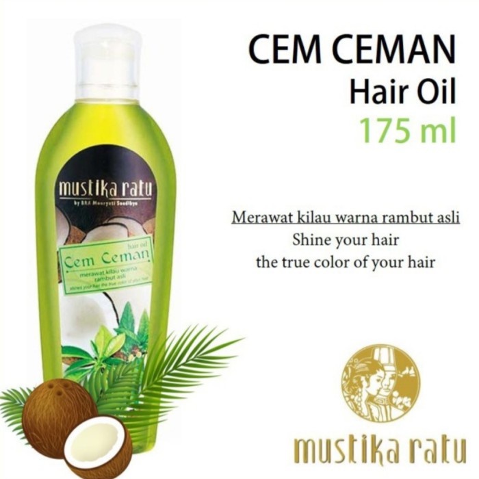 Jual Mustika Ratu Hair Oil Cem Ceman Shopee Indonesia