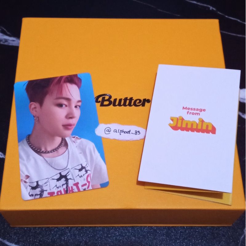 Jual Album Butter Cream Unsealed Fullset Jimin Set No Poster Shopee