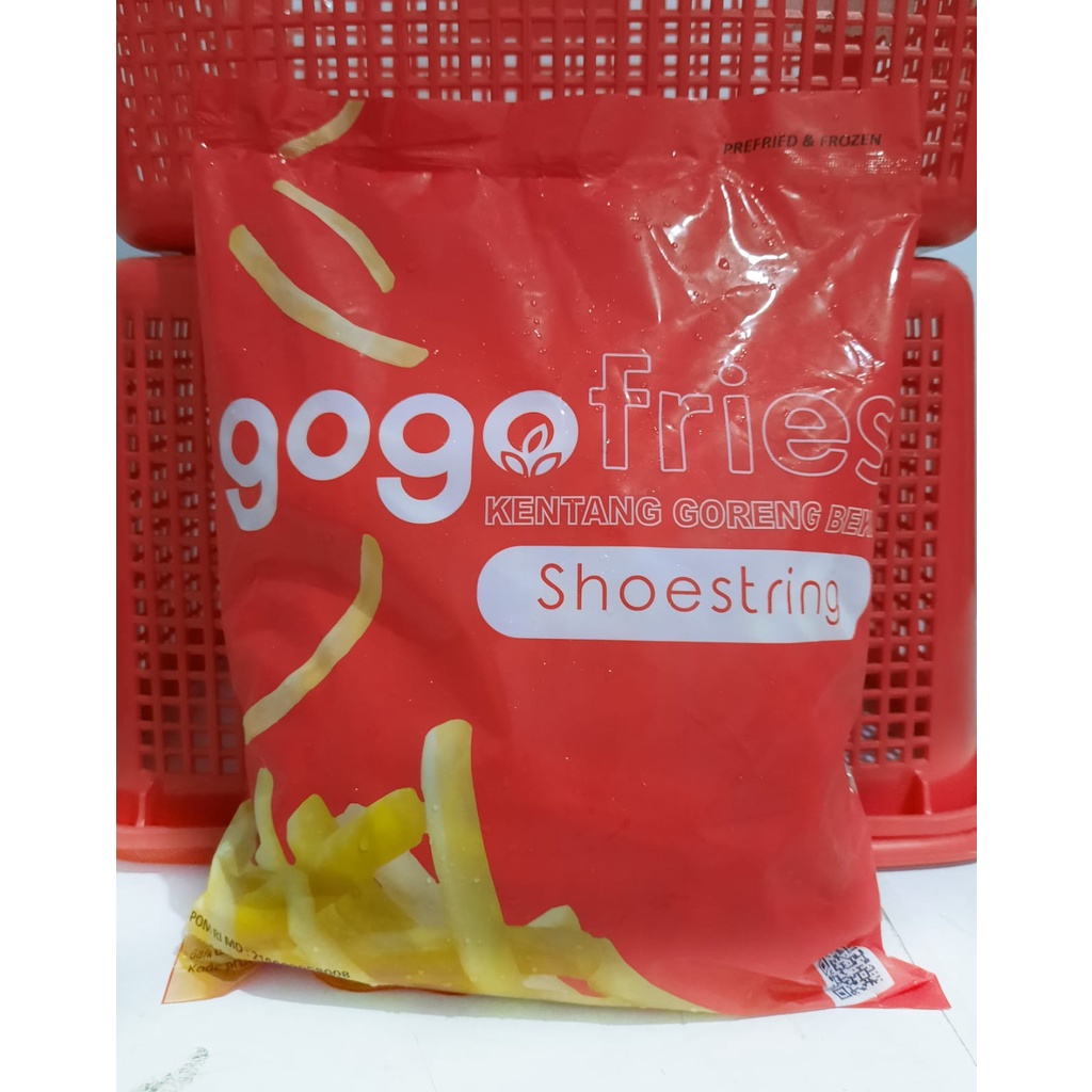 Jual Gogo French Fries Shoestring Kg Kentang Goreng Beku Shopee