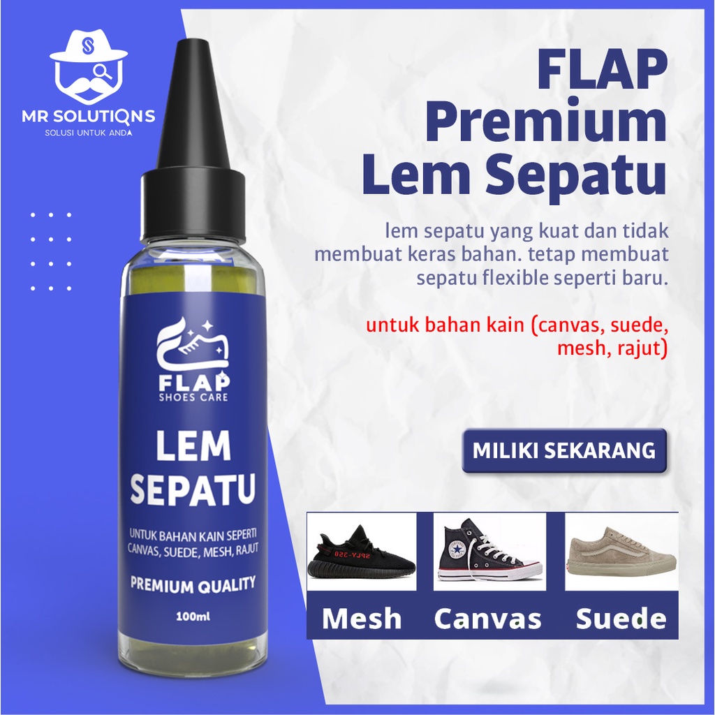 Jual Lem Khusus Sepatu Super Kuat Original Karet Tahan Air Perawatan