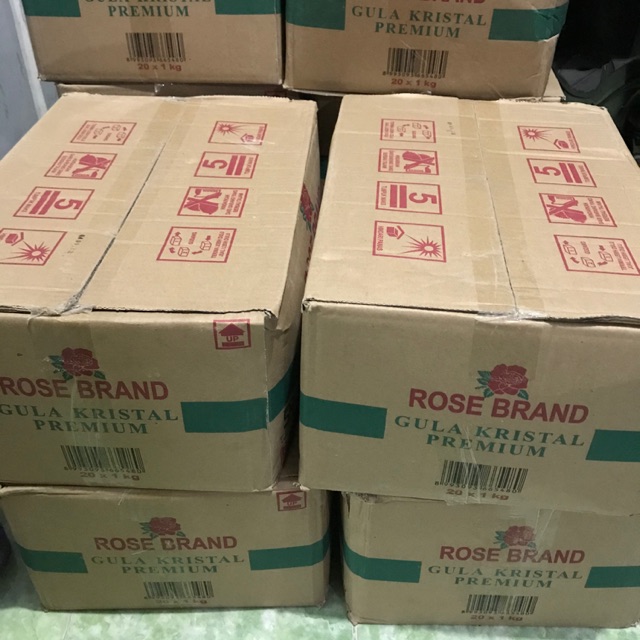 Jual Gula Rose Brand Kg Hijau Kardus Dus Gula Rose Brand Dus Isi