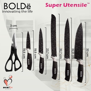 Jual BOLDe Super Knives Granito 7 Pcs Set 100 Original Pisau Dapur