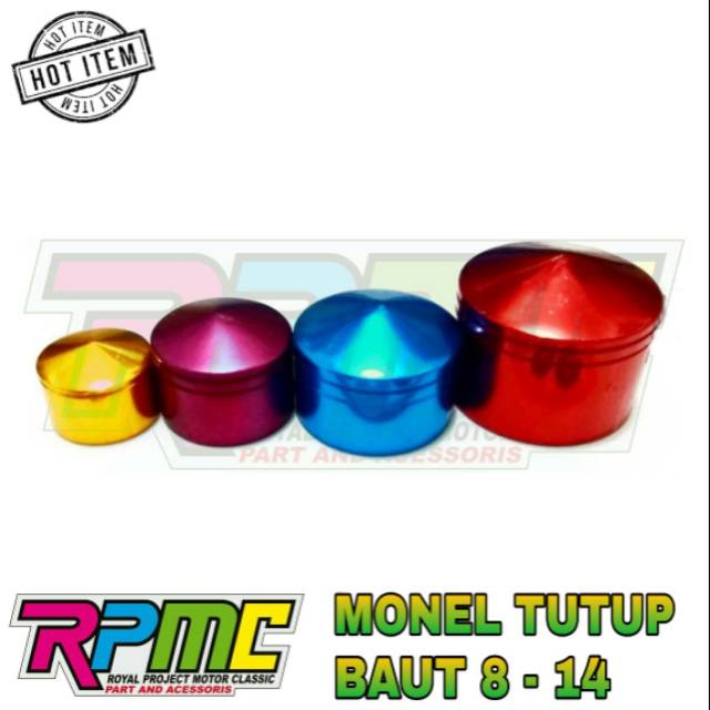 Jual Monel Tutup Baut Dan Monel Ring Baut L Variasi Warna Ukuran