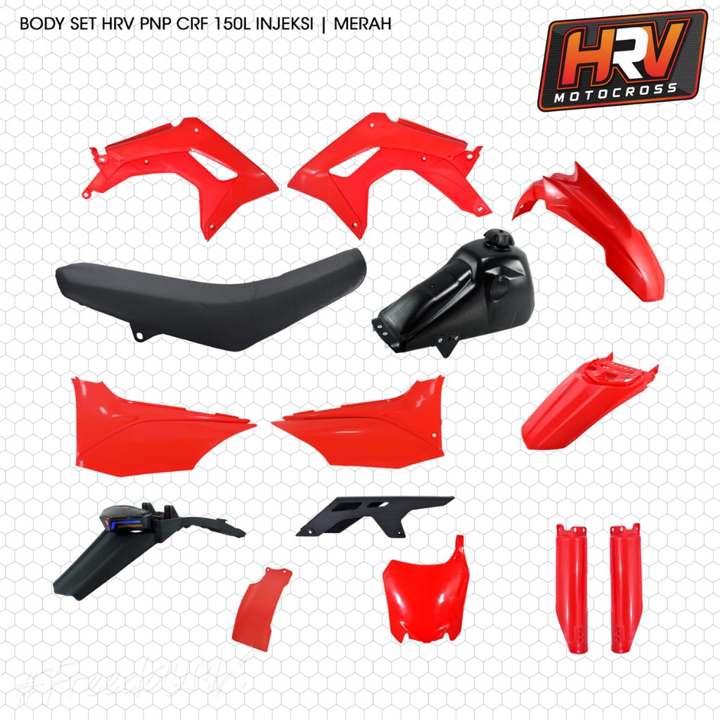 Jual Body Trail Set Hrv Crf L Injeksi Pnp Crf L Cover Body Set