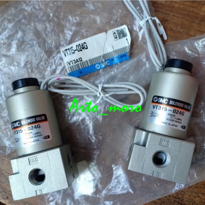 Jual Solenoid Vt G Smc Vt Shopee Indonesia