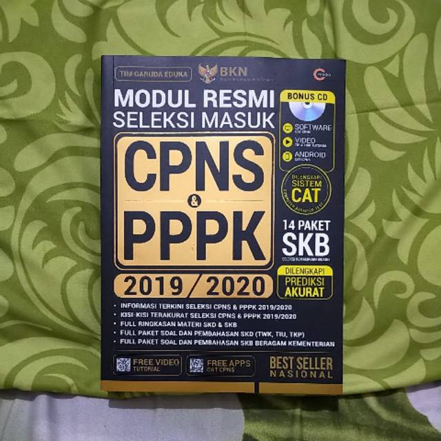 Jual Modul Resmi Seleksi Masuk Cpns Pppk Original