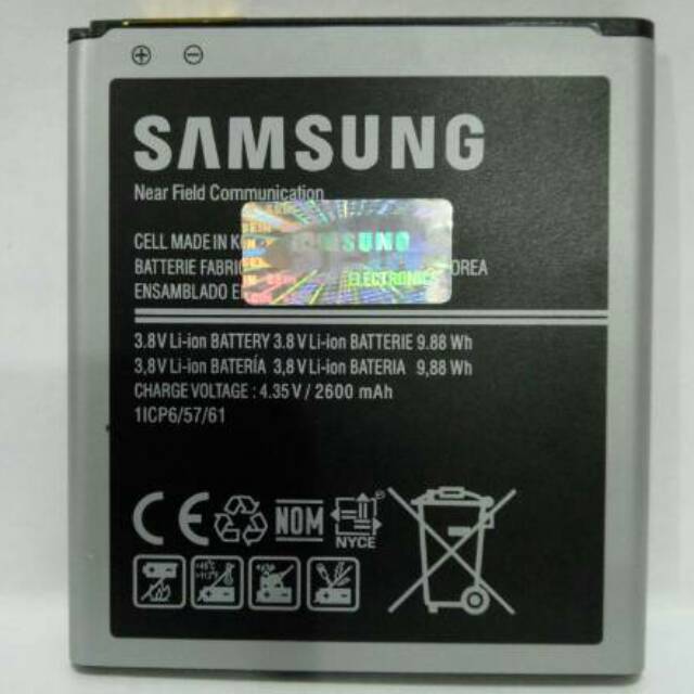 Baterai Batre Battery Samsung Galaxy Grand Prime G J Prime J Pro