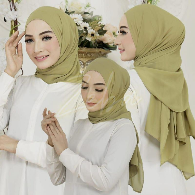 Jual JILBAB PASHMINA CURVE MALAY PASMINA BELAKANG OVAL CERUTY DEWASA