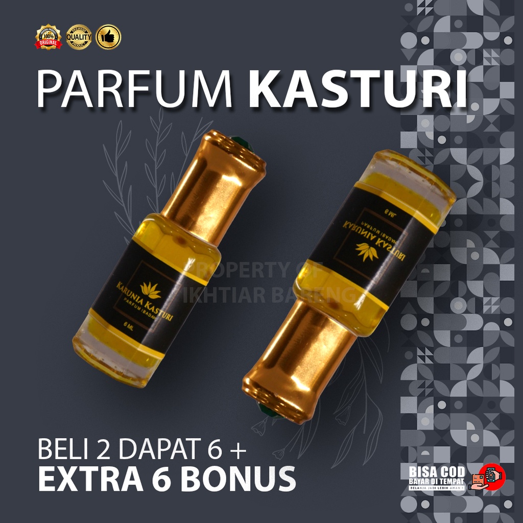 Jual Parfum Kasturi Parfum Ibadah Minyak Wangi Kasturi Original KIJANG