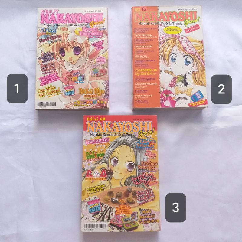 Jual Buku Komik Nakayoshi Shopee Indonesia