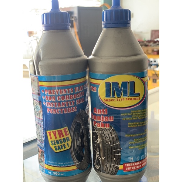 Jual Cairan Ban Tubles Anti Ranjau Paku Merk Iml Uk 500 Ml Untuk Ban