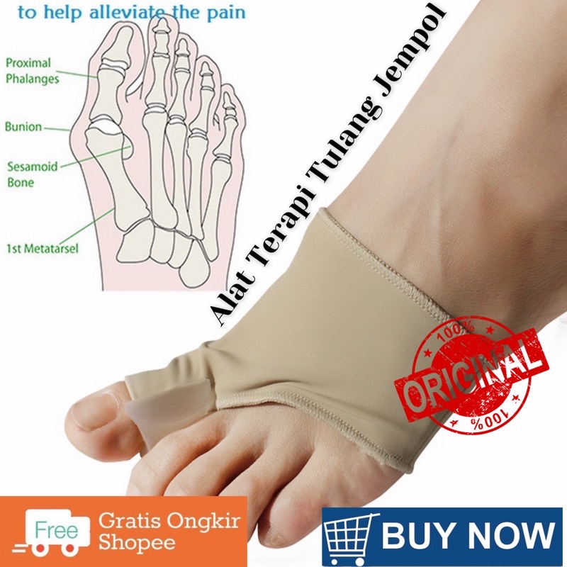 Jual Alat Pelurus Jempol Kaki Korektor Bunion Hallux Valgus Terapi