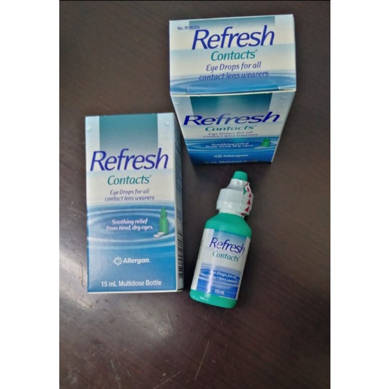 Jual Tetes Softlens Untuk Mata Sensitif Refresh Drops Ml Shopee