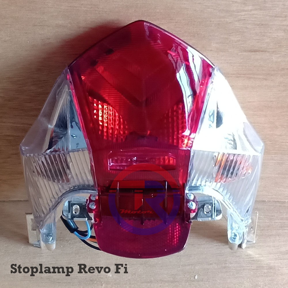 Jual Lampu Stop Revo Fi Injeksi Fit Stoplamp Belakang Shopee Indonesia