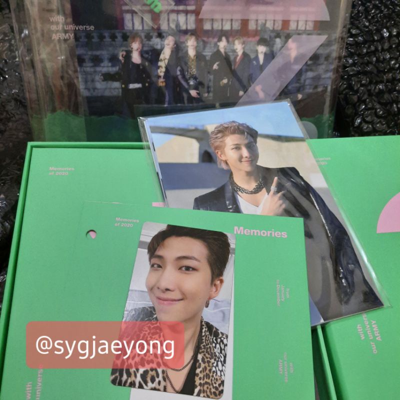 Jual UNSEALED BTS MEMORIES OF 2020 BLURAY OFFICIAL WITH RM NAMJOON NAMU