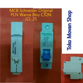 Jual Mcb Merk Schneider Original Pln Warna Biru C N Cl Original