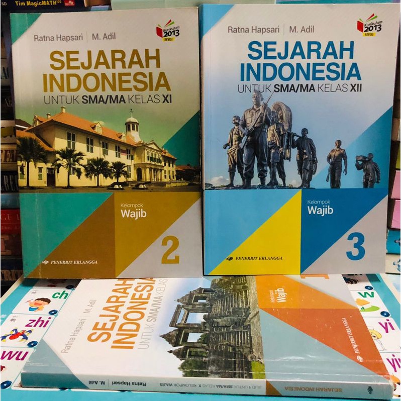 Jual Buku Pelajaran SMA Sejarah Indonesia X XI XII Revisi 2013