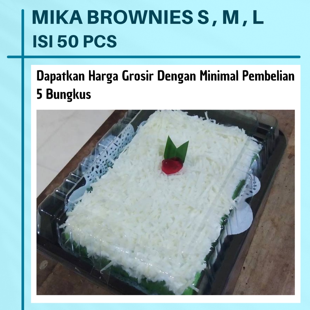 Jual Mika Bronis Ukuran Sedang Kecil Dan Besar Dengan Tutup Ukuran S M