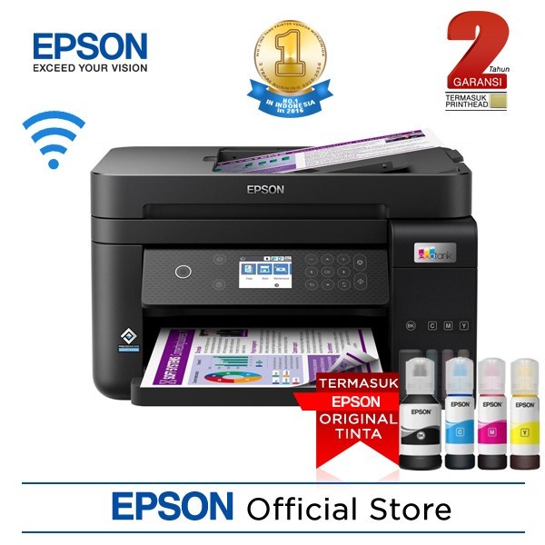 Jual Printer Epson L 6270 ECOTANK Prin Scen Copy Wifi Duplex With ADF