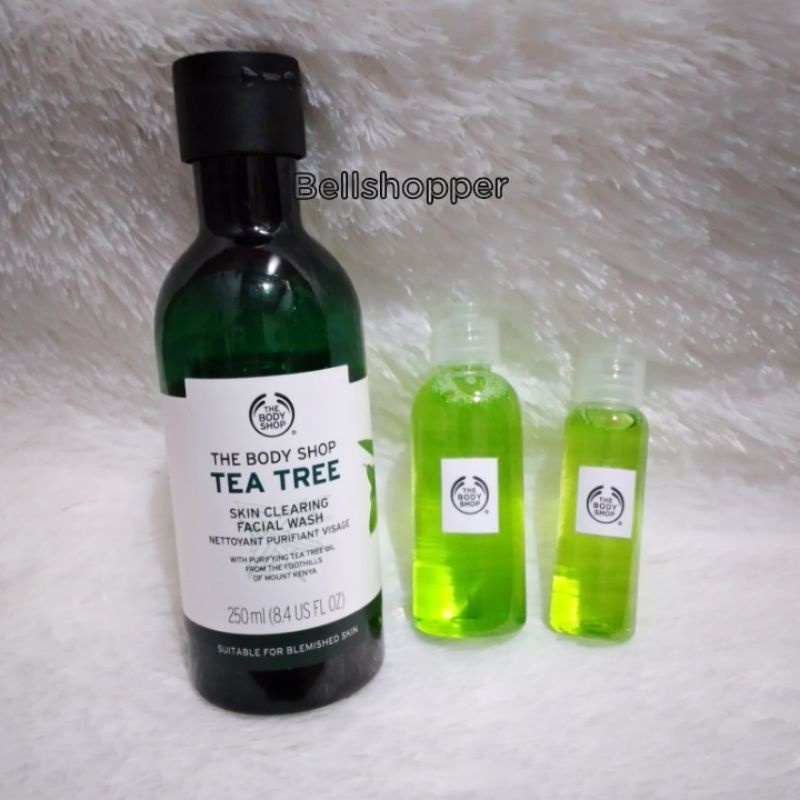 Jual The Body Shop Tea Tree Skin Clearing Facial Wash Share In Jar