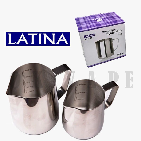 Jual Latina Milk Jug Cc Stainless Pitcher Milk Susu Coffee Kopi